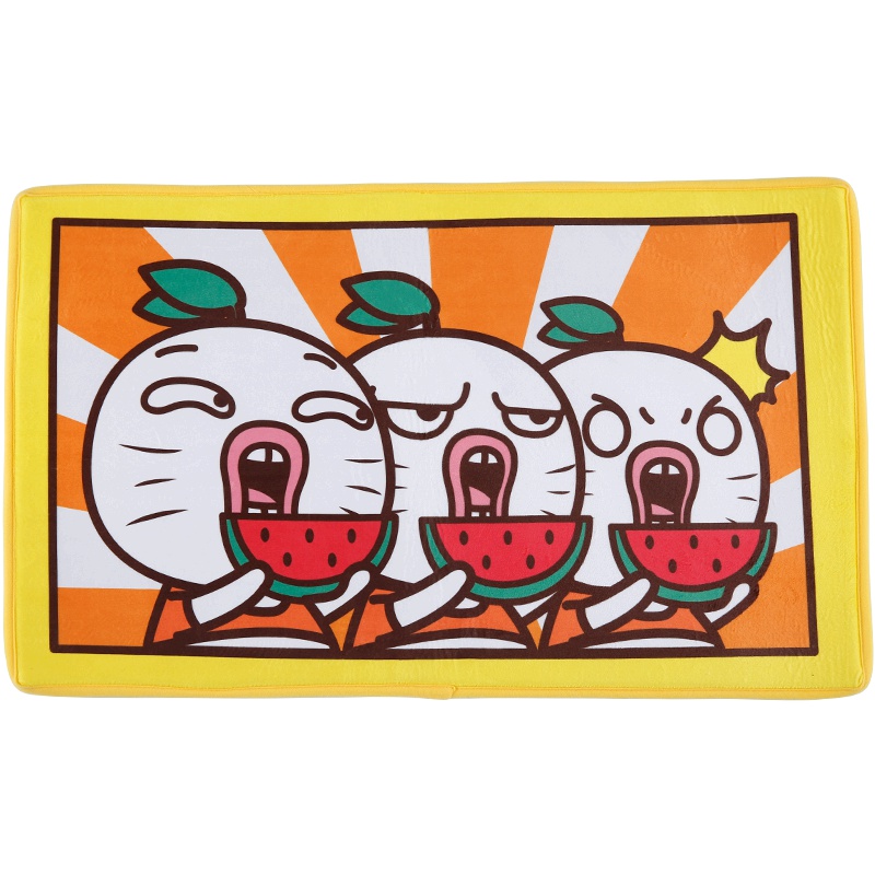 暴走漫画 暴走大事件 居家地毯 王尼玛吃瓜