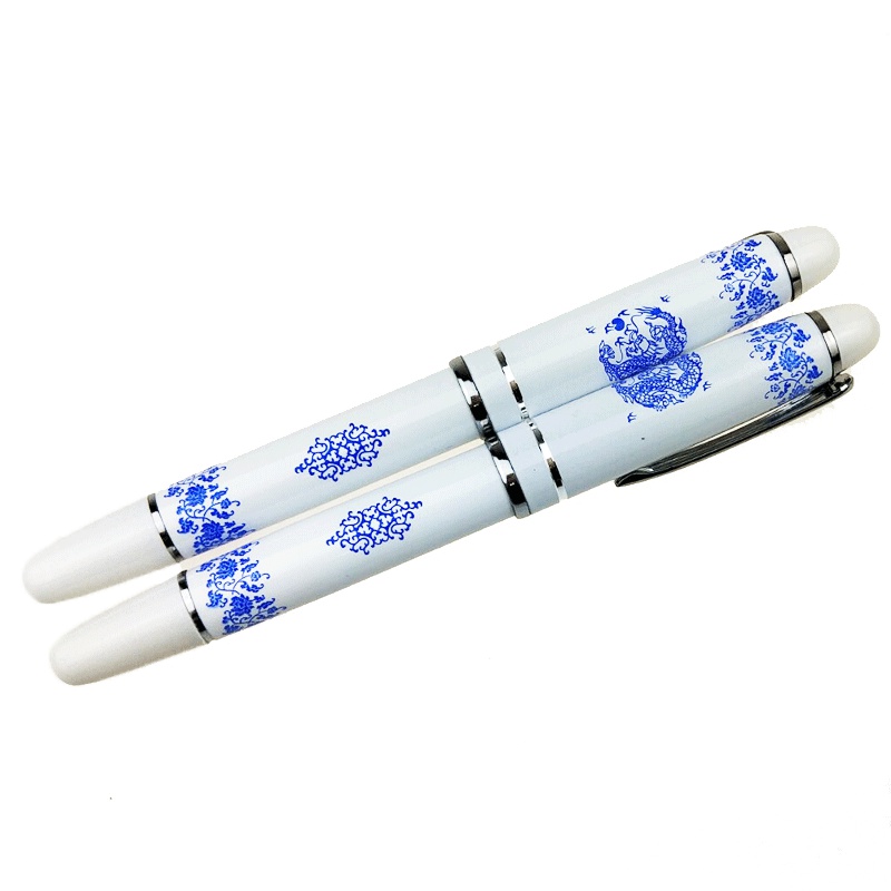 研高(Resehigh) 青花瓷烤漆笔 签字笔 礼品笔 单支装(起订量不足1000支不发货)