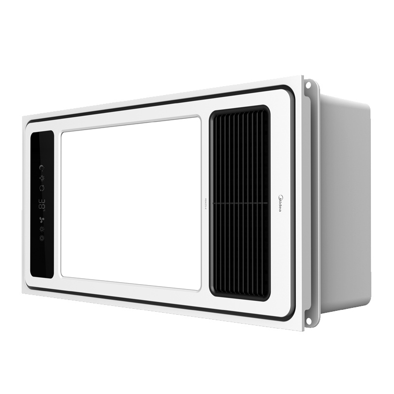 美的Midea浴霸灯集成吊顶灯暖风机卫生间八合一排气扇照明一体浴室取暖