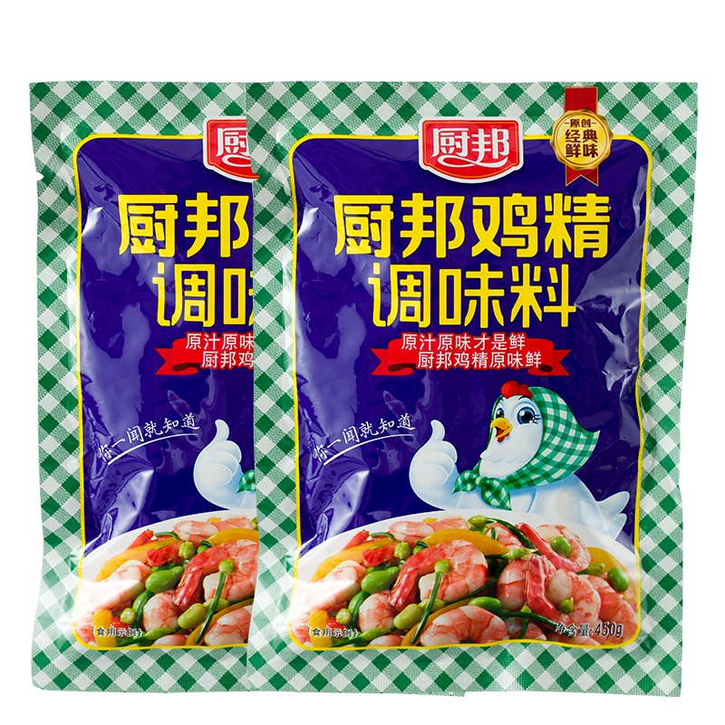 厨邦鸡精450g*2 厨房常备调味料凉拌炒菜炖汤味精组合装