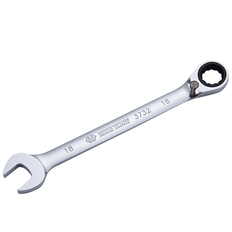 藍帶 双向快速棘轮两用扳手 373218M