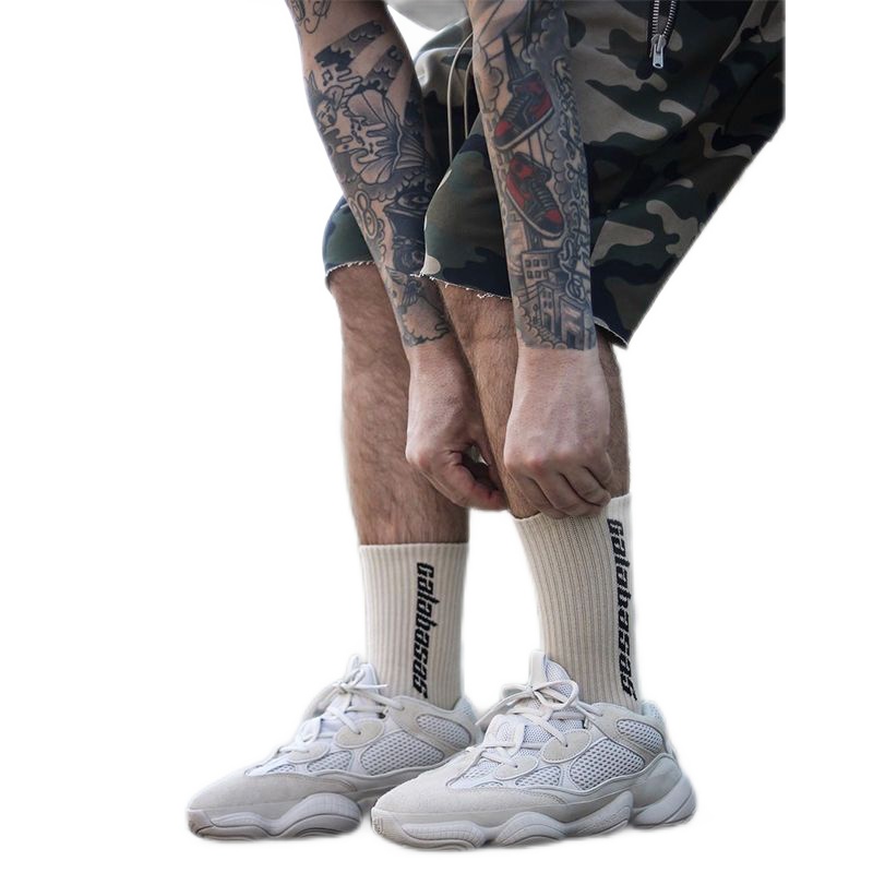 潮流袜子男女韩版中筒袜F臭长袜春夏季ins风运动篮球高帮袜 臻依缘