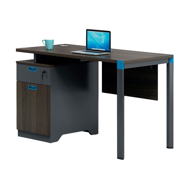 三圣 办公家具单人位 职员桌 一字型职员桌 现代简约办公桌工位桌电脑桌写字台1200*600*750mm