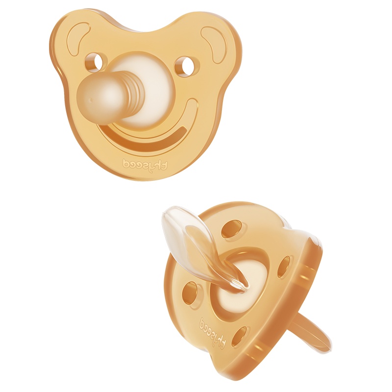 世喜安抚奶嘴超软婴儿安睡型仿母乳新生的宝宝睡觉哄娃神器防胀气 双夜款