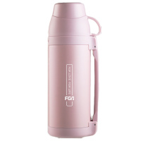 富光(FGA)保温水壶儿童宝宝婴儿外出大容量瓶小学生保温杯女便携1000ml 蓝色