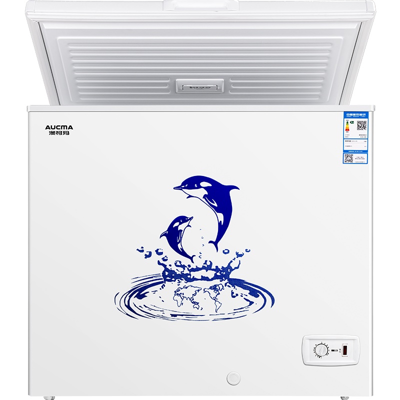 澳柯玛(AUCMA) BC/BD-202NE 202升-26℃度家用商用大容量冷柜饭店后厨冷冻PCM合金内胆