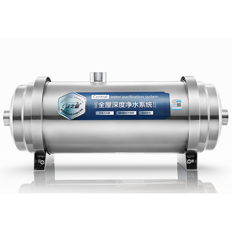 安之星管道净水器家用直饮 全屋净水机不锈钢超滤自来水过滤水器 AZX-08UF-H3500A