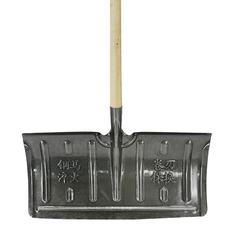 冰禹 BY-683 雪锹 雪铲 推雪板 环卫工具扫雪铲 大尺寸垃圾铲 推雪铲 单个除雪铲（含柄）