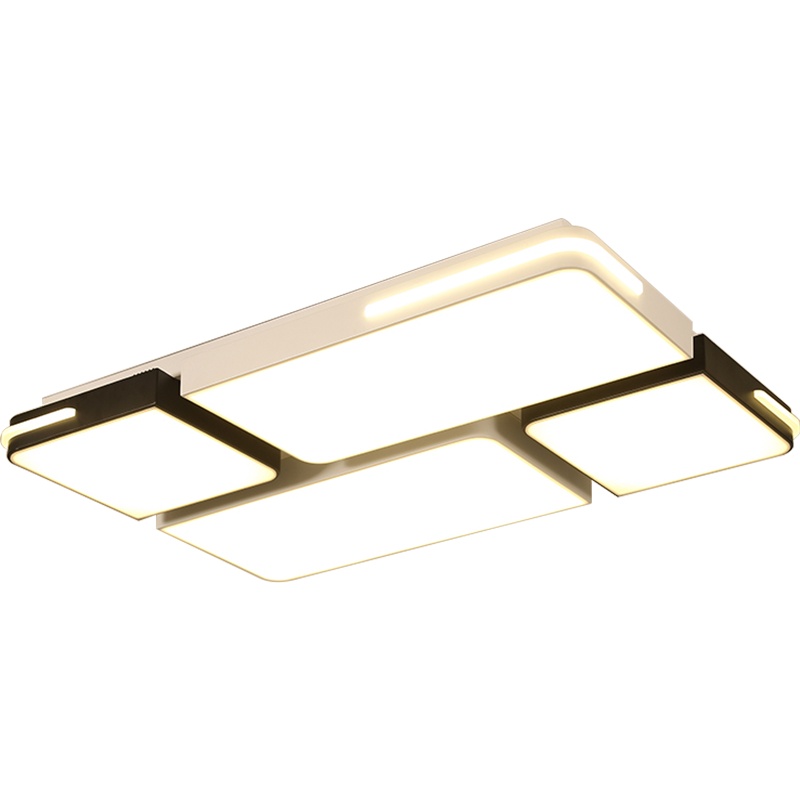 环森 新款LED吸顶灯简约现代时尚长方形客厅灯卧室灯全屋组合套餐灯具灯饰