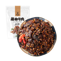科尔沁 休闲肉脯零食 藤椒牛肉 52g 地方特产