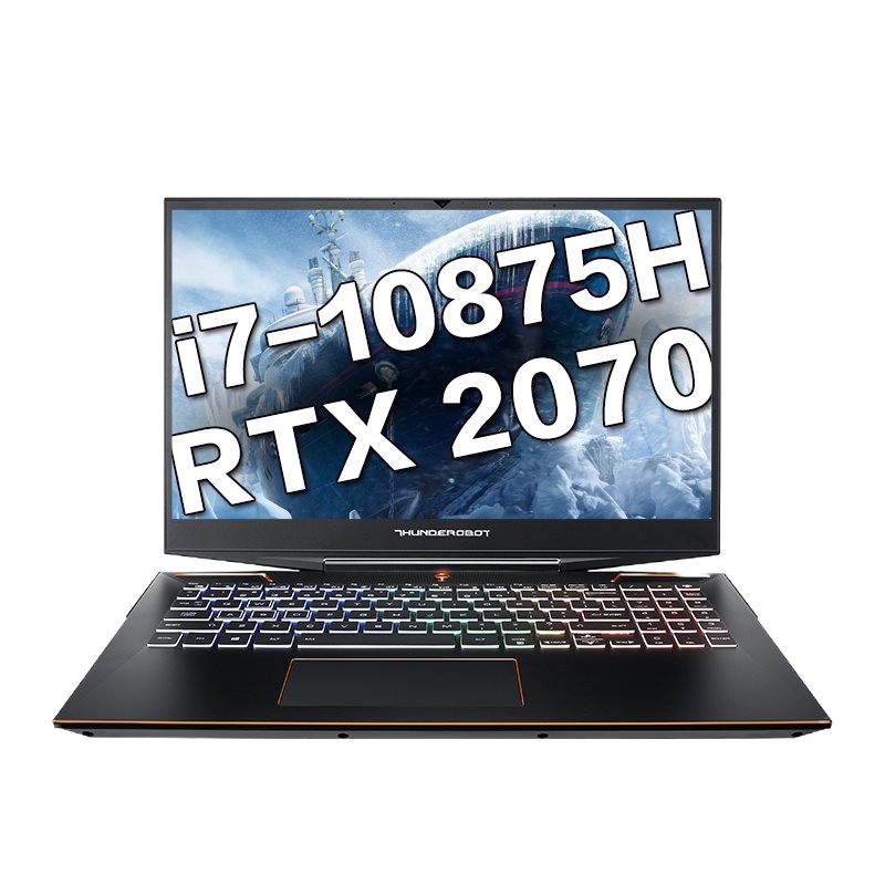雷神(THUNDEROBOT)911Pro 15.6英寸电竞轻薄发烧游戏本设计笔记本电脑（十代八核i7-10875H 16G RTX2070 8G 512G固态 240Hz）