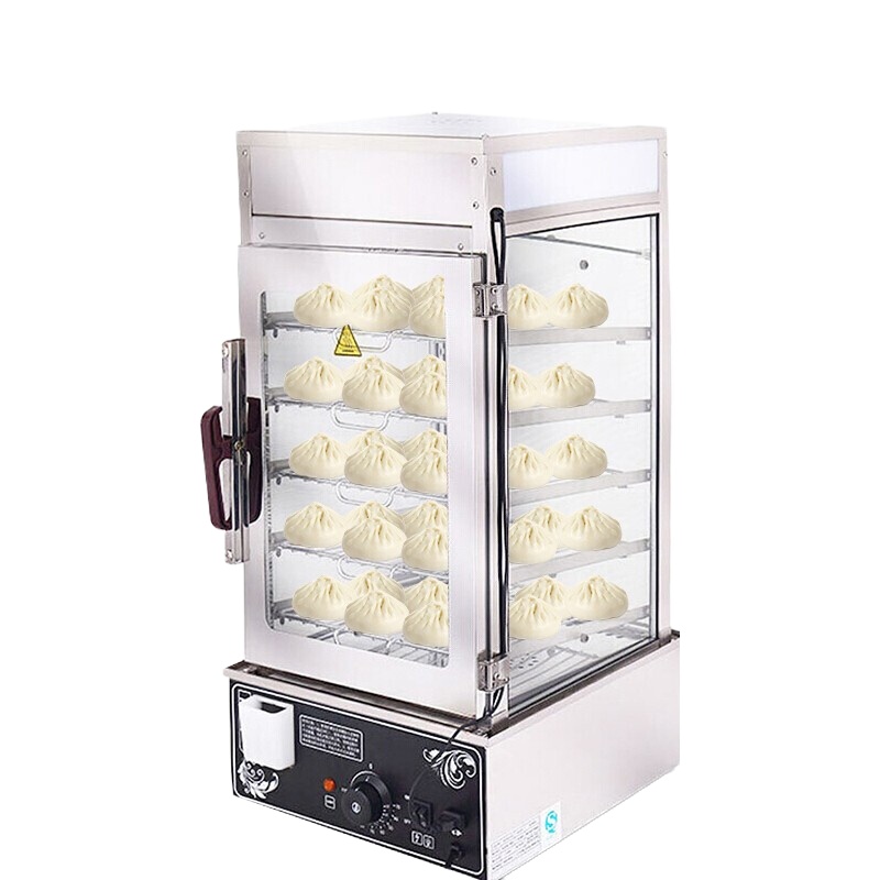 乐创(lecon) 蒸包柜商用台式蒸包炉蒸包机馒头机蒸箱蒸包子机 保温蒸柜蒸炉 500H 500H