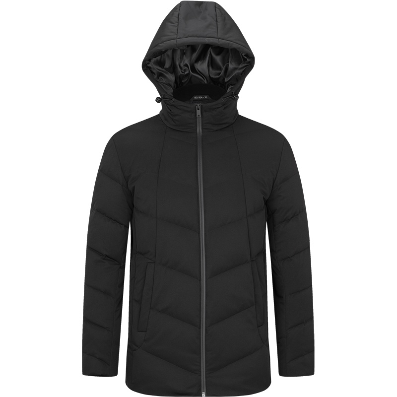 柒牌SEVEN男装羽绒服2019秋冬新款休闲户外保暖外套男士纯鸭绒外衣