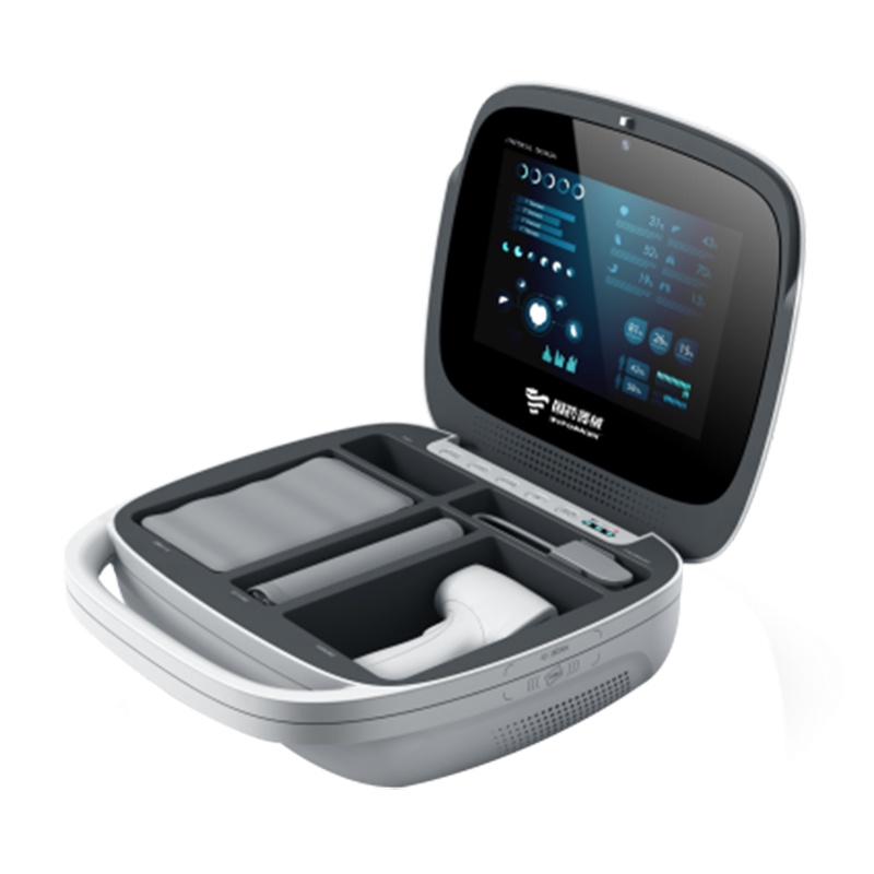 maibobo一体式便携箱心电心率脉率血压计血氧体温检测一体随诊箱