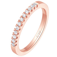 周大福Ringism系列18K金彩金钻石戒指钻戒U125991