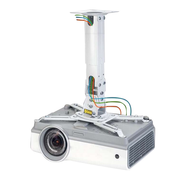 奥趣H300 投影机吊架多功能可伸缩 投影仪吊架 伸缩 投影仪吊架 通用 投影仪支架 吸顶吊架 290-390mm