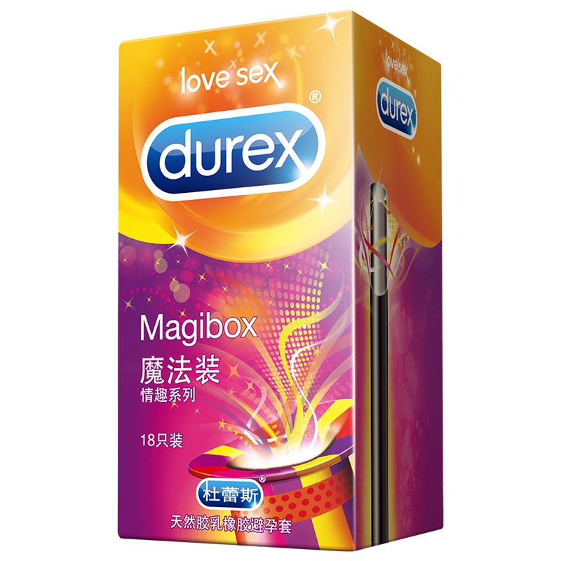 杜蕾斯(Durex) 避孕套 love10+激情12送随机6只共28只 标准款 安全套 男用成人情趣计生用品byt