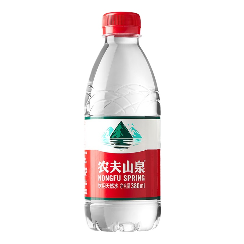农夫山泉/饮用水 饮用天然水380ml 1*24瓶 整箱装