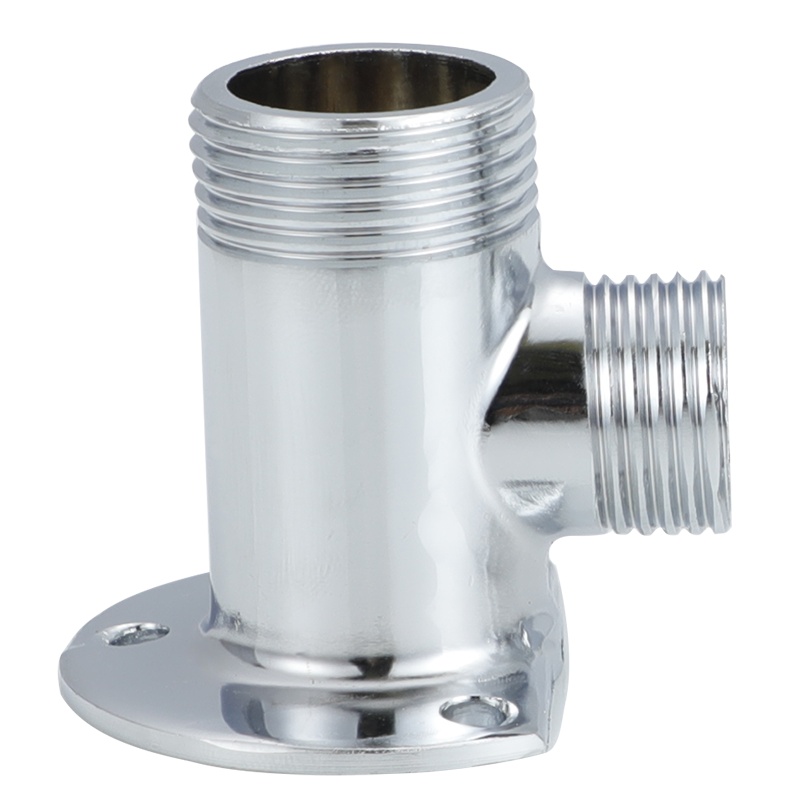 铜材质淋浴器配件移位花洒暗转明转换接头暗改明 暗装转明装4/6分