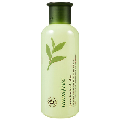 [焕活水润少女肌]Innisfree 悦诗风吟 绿茶精萃 平衡保湿 爽肤水 200ml/瓶 细腻水嫩