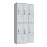 【硕辉】六门更衣柜 更衣柜 储物柜 H1850*W900*D500