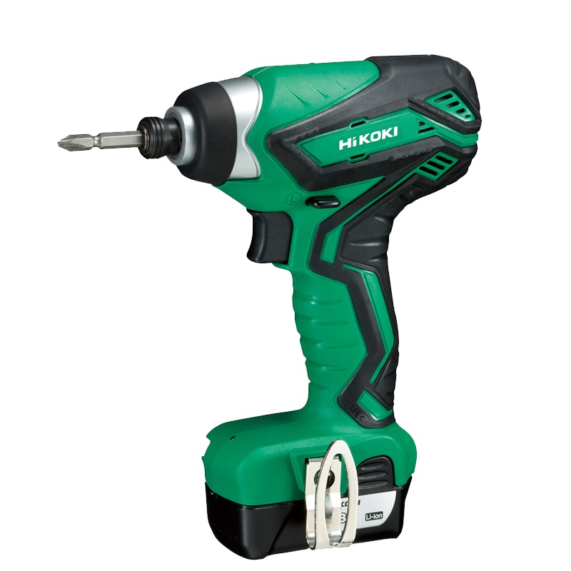 高壹工机 日立 10.8V充电式冲击起子机 汽车用电动螺丝刀电批改锥冲击批 1.5Ah双电 WH10DL