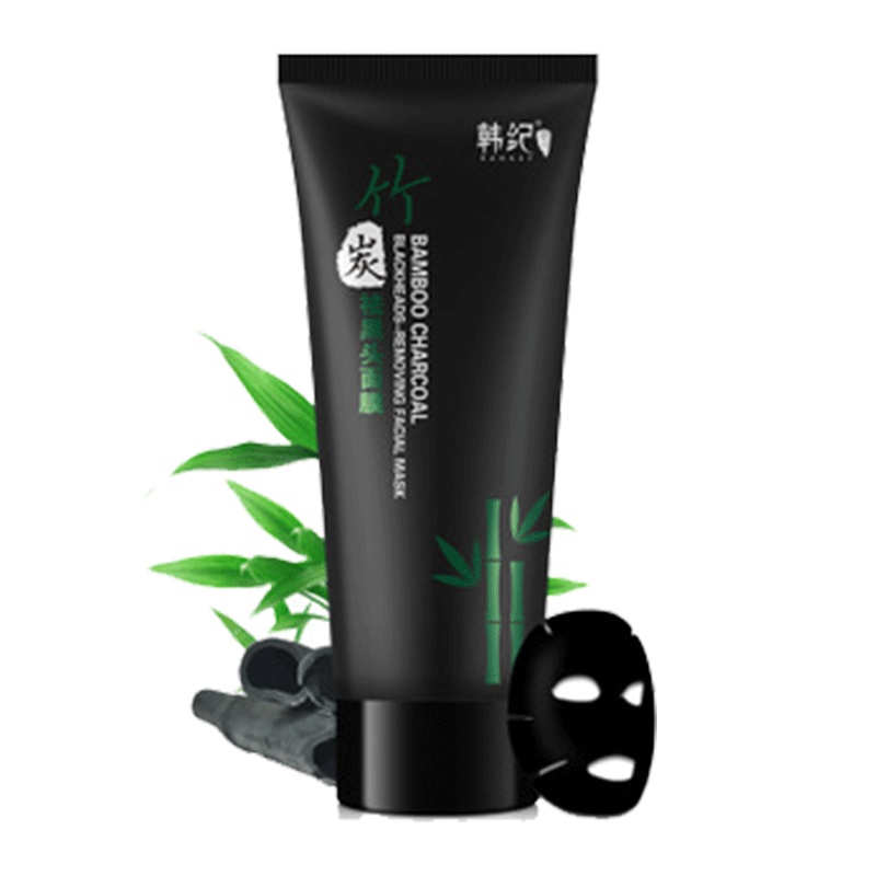 竹炭T区护理撕拉式鼻膜竹炭去黑头面膜猪鼻贴深层清洁70g