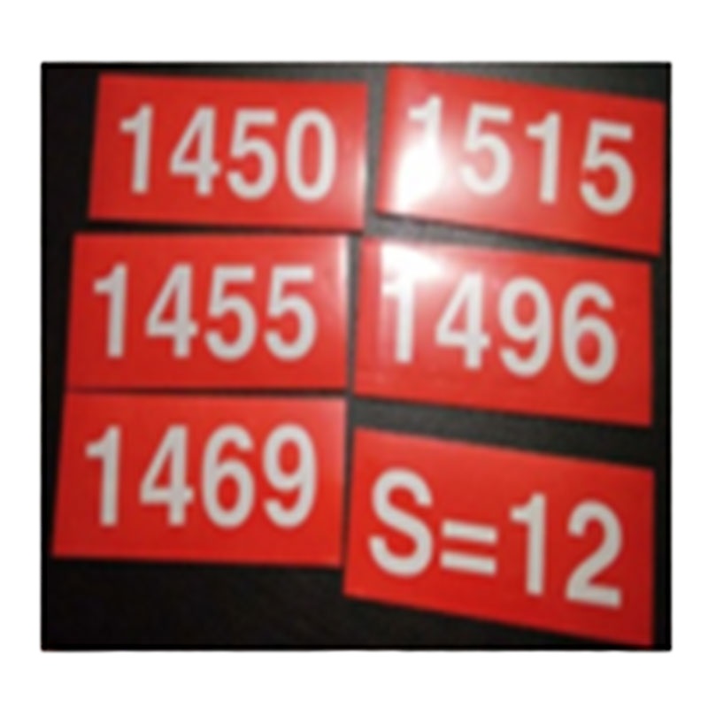 三环(SANHUAN) 道岔标P60-1/12