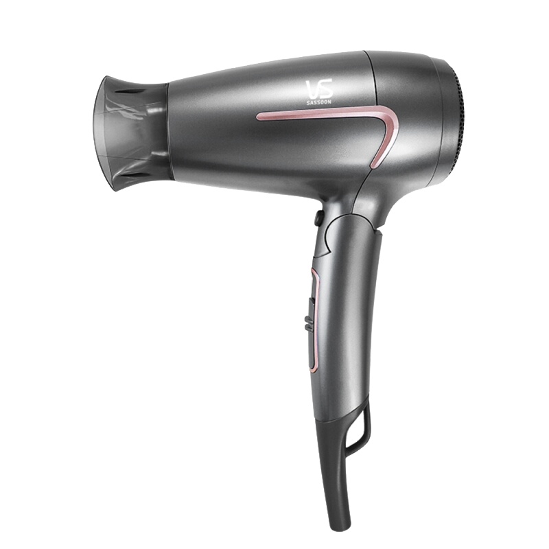 沙宣可折叠4档操作速干1600W大功率吹风机 VS1636ICN 型号 黑色