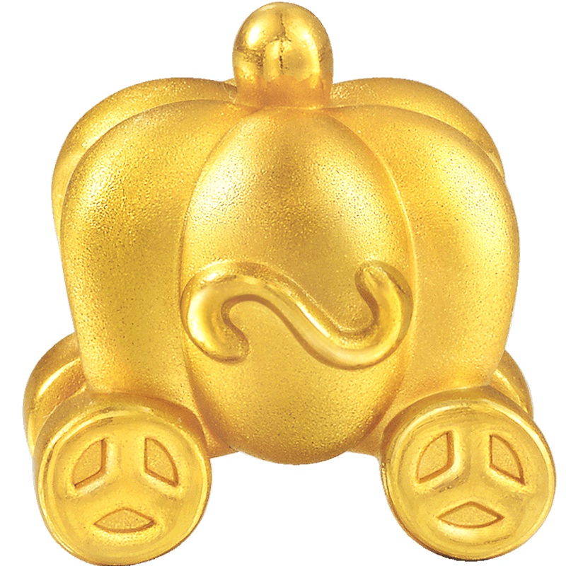 周生生(CHOWSANGSANG) 黄金(足金)Charme串珠系列南瓜车83632C 定价