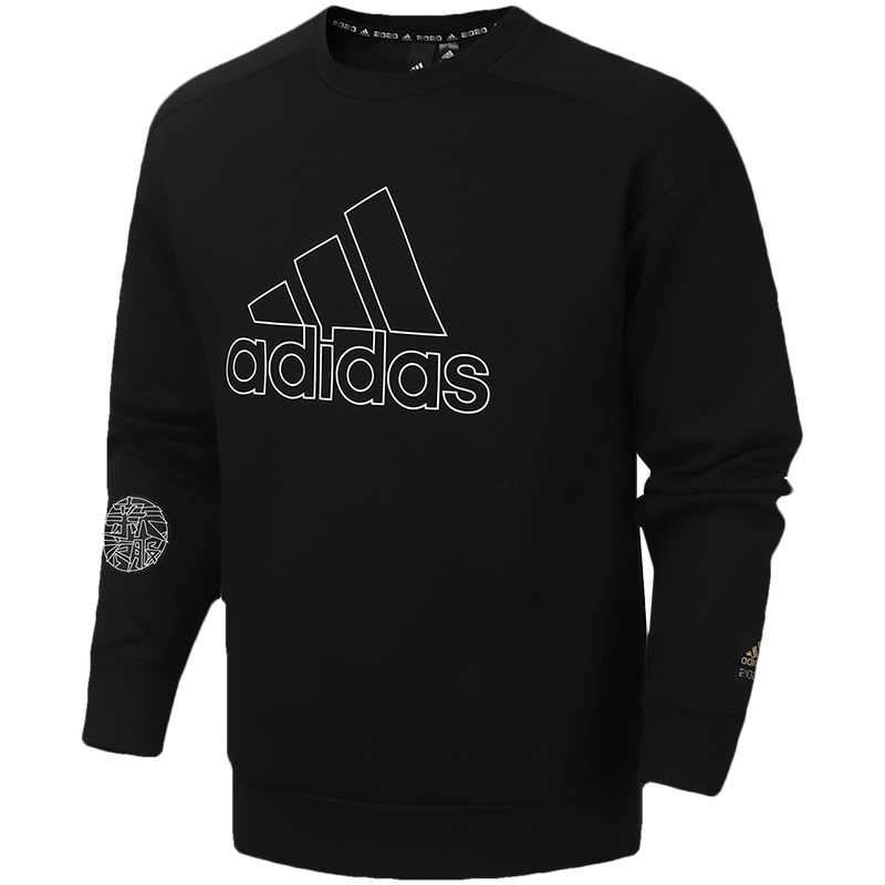 阿迪达斯男服卫衣CNY运动套头衫休闲运动服FU6222