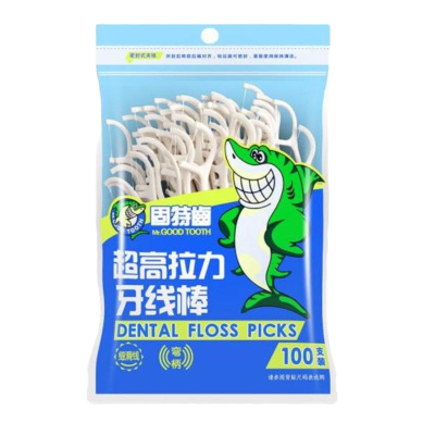 固特齿100支袋装牙线棒