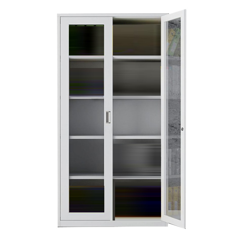 卡里鳄带多层隔板柜多用资料柜档案柜凭证柜KLE—PFG25钢制柜办公柜储物柜对开门柜