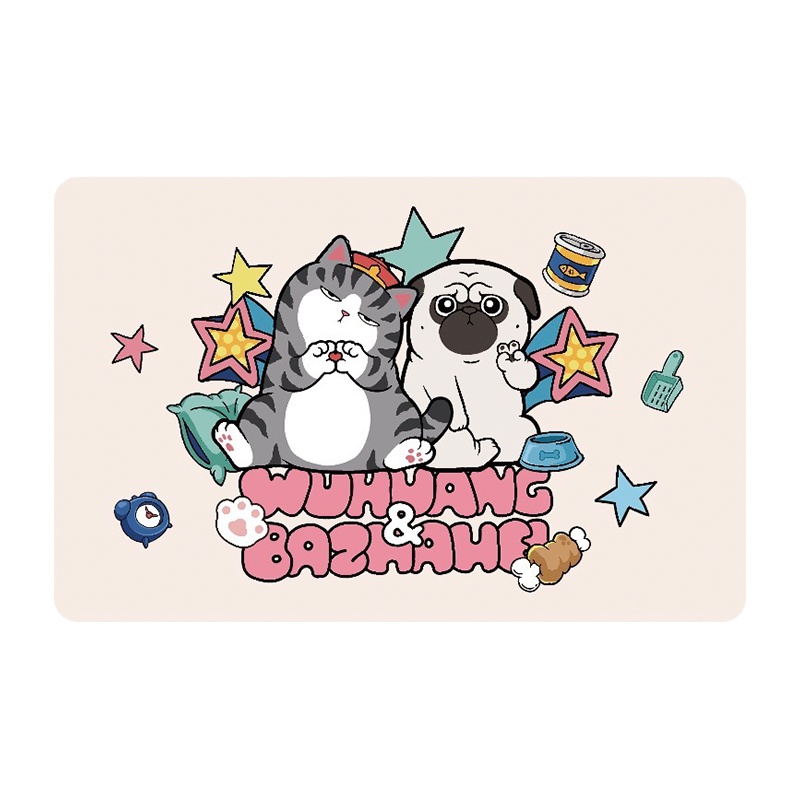 绿之源&吾皇万睡联名[带吸盘强防滑]浴室防滑垫 卫生间淋浴厕所防滑防滑垫卫浴脚垫卫浴缸防滑