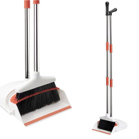 两套装 簸箕套装_厂家直销_梳齿软毛扫帚_防风畚斗组合_扫把簸箕套装