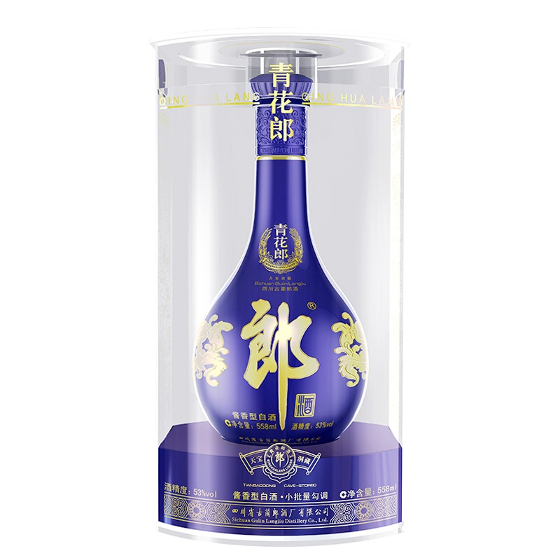 郎酒 青花郎20 53度558ml 单瓶装 酱香型白酒