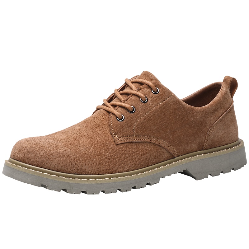 英伦班纳(ENLEN&BENNA)马丁鞋男士秋季英伦工装大头鞋冬季休闲低帮鞋