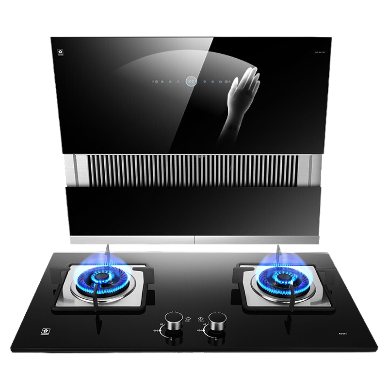 樱花(SAKURA)烟灶套餐 自清洗 侧吸22立方抽油烟机吸油烟机燃气灶灶具厨电烟灶套装7A01+BDB01天然气