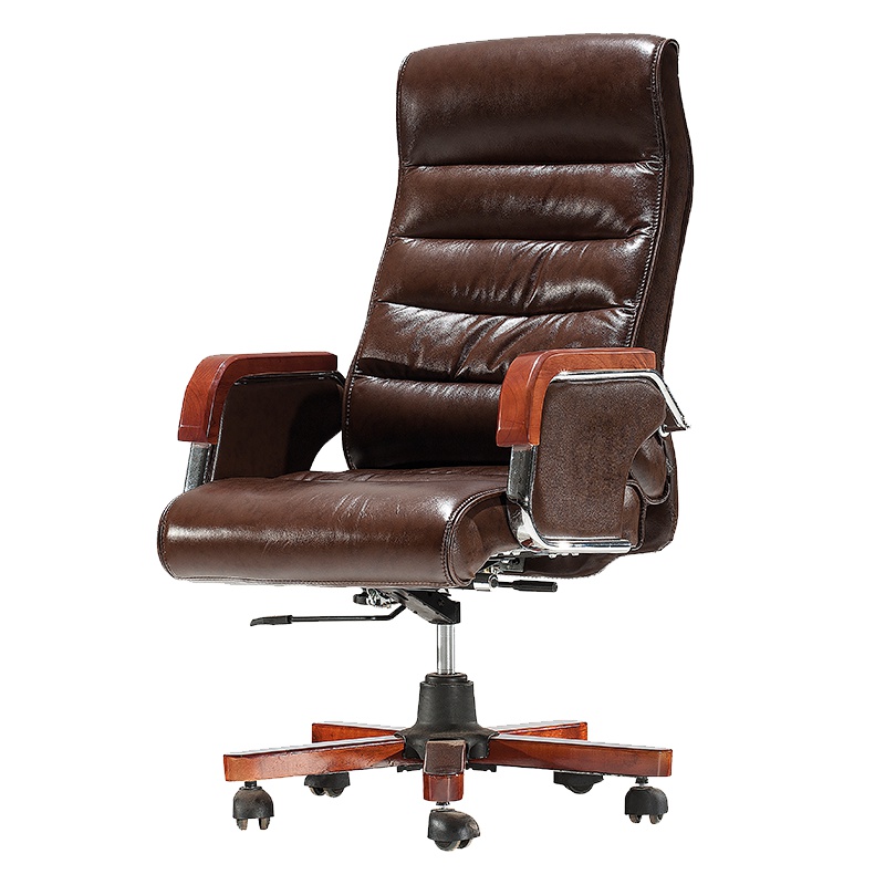 匡大办公家具办公椅主管椅旋转椅老板椅SJ2010H牛皮