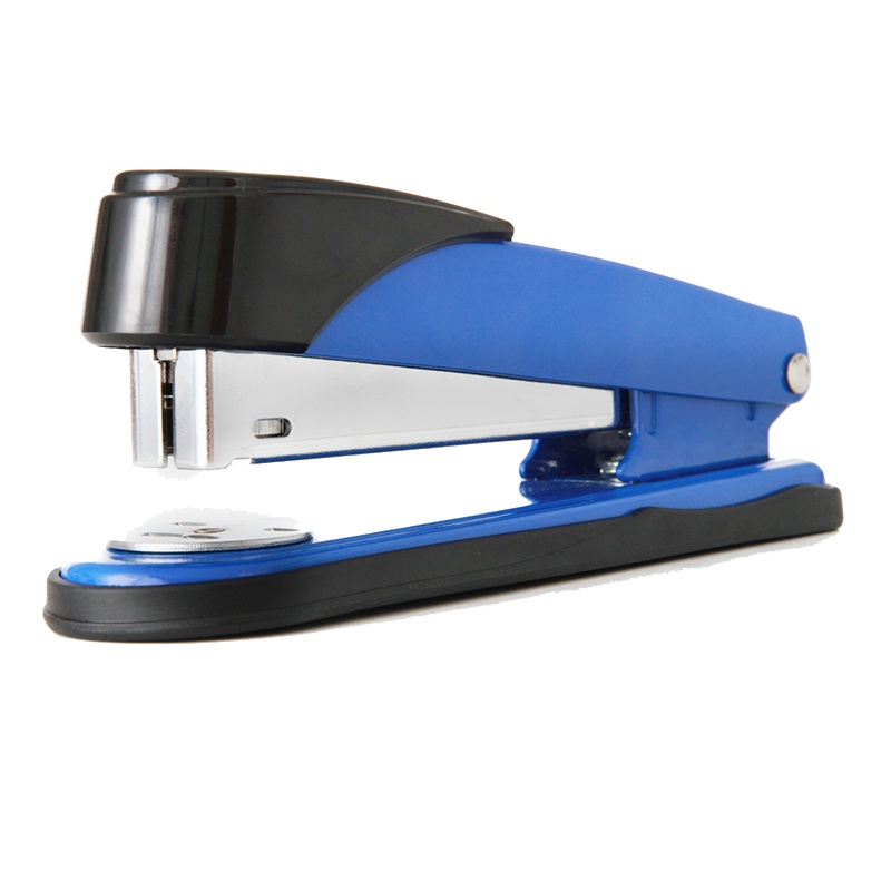 得力deli0314加厚订书机可订50页学生大号钉书机办公金属订书器