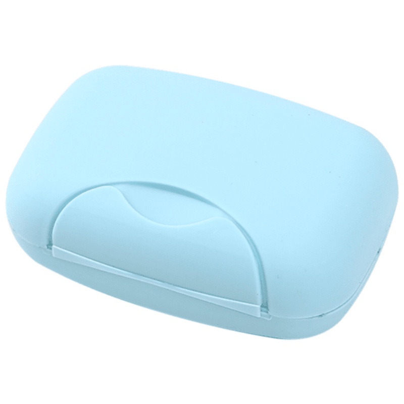 权夫人创意旅行手工皂盒防水肥皂盒带盖便携密封锁扣香皂盒香罩盒不漏水