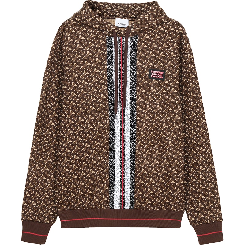 BURBERRY 博柏利 男款 棉质连帽卫衣运动衫 80182411