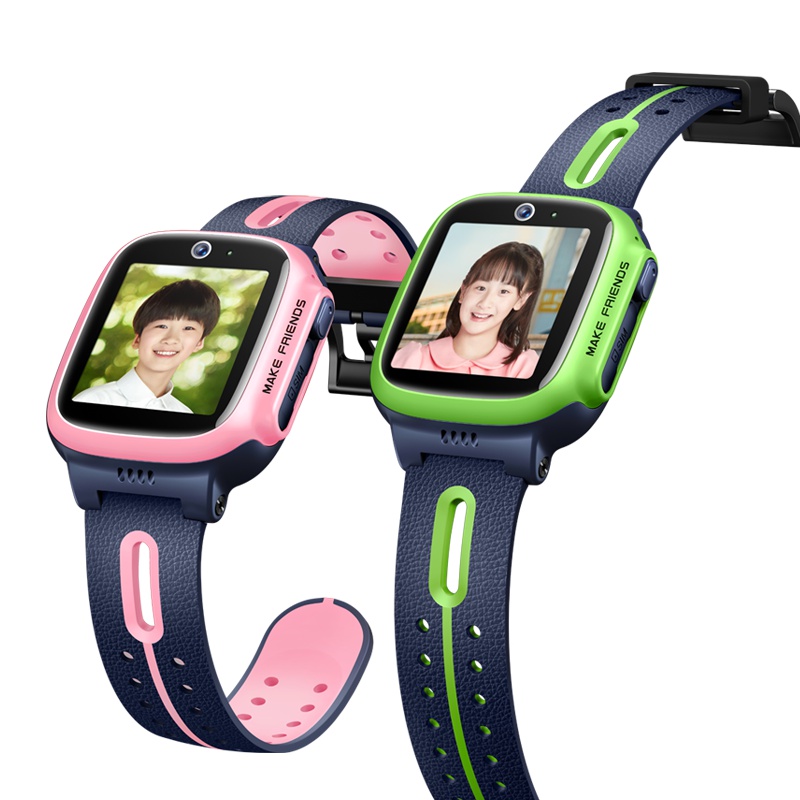 小天才儿童电话手表XTC Z1S 石蕊粉 智能防水视频通话4G定位