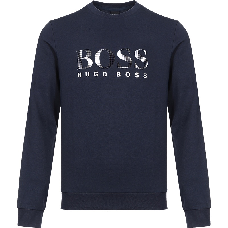 HUGO BOSS 雨果博斯 男士棉质长袖卫衣运动衫 50420367