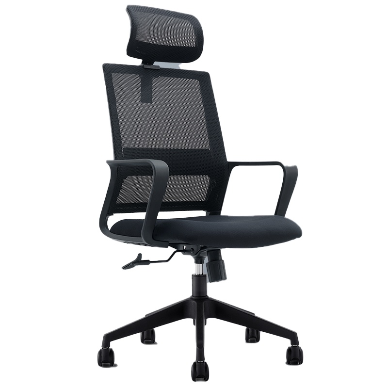 全简欧宝美人体工学办公椅电脑椅可升降职员椅家用转椅带头枕