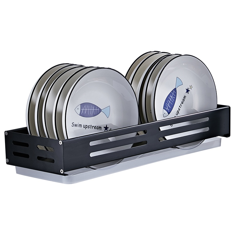 伯盾厨房置物架壁挂式免打孔家用调味调料用品大全神器刀架挂架收纳架