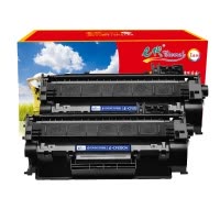 e代 CF280A硒鼓双支装惠普LaserJet Pro400/M401d/M401n/M401dn/400MF打印耗材