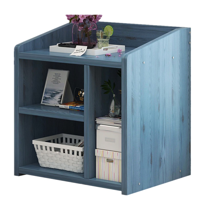 弘拜 床头柜两层三格 卧室床边柜简约储物双抽柜多色收纳柜