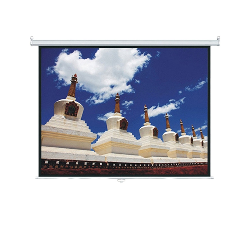 遥控电动投影幕布 JK 100寸