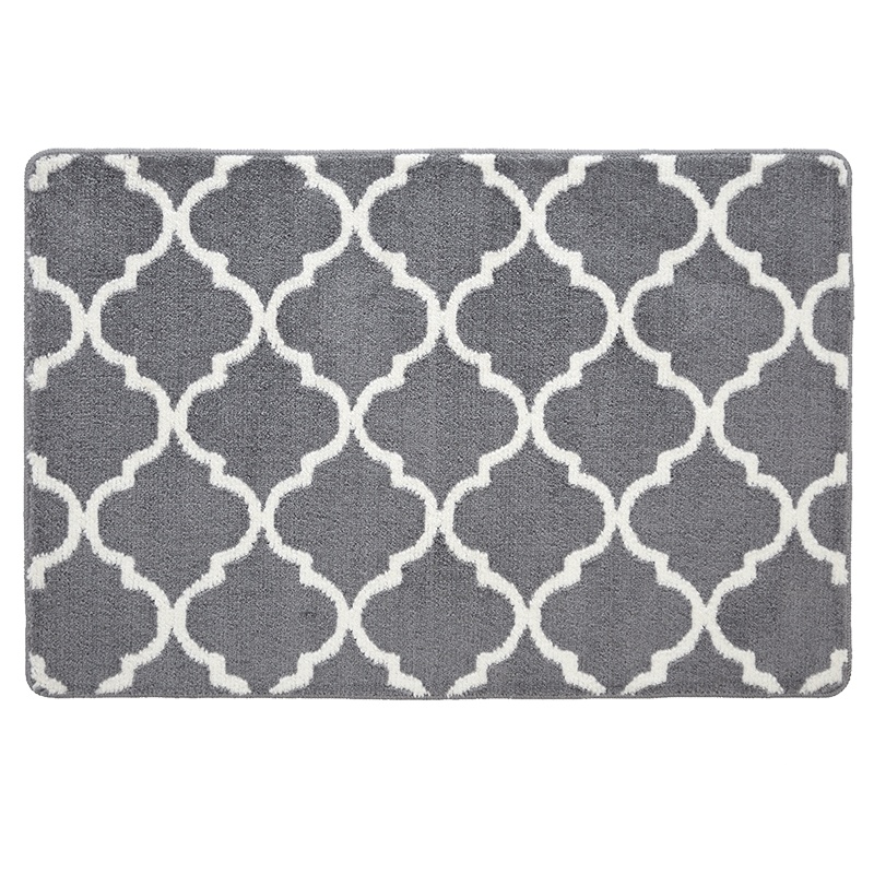 京城派 日式进门入户地毯编织简约卧室地垫进门脚垫客厅亚麻地毯房间防滑垫卫生间门口吸水地垫门垫脚垫定制